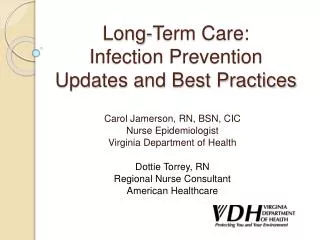 Long-Term Care: Infection Prevention Updates and Best Practices