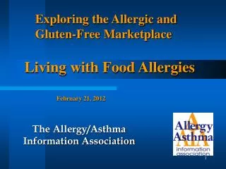 Living with Food Allergies