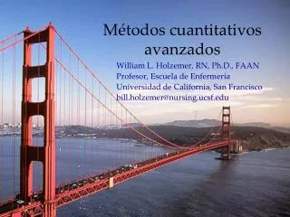m todos cuantitativos avanzados