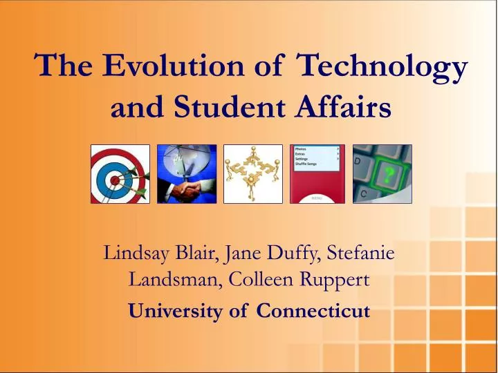 the evolution of technology and student affairs