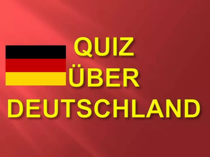 quiz ber deutschland