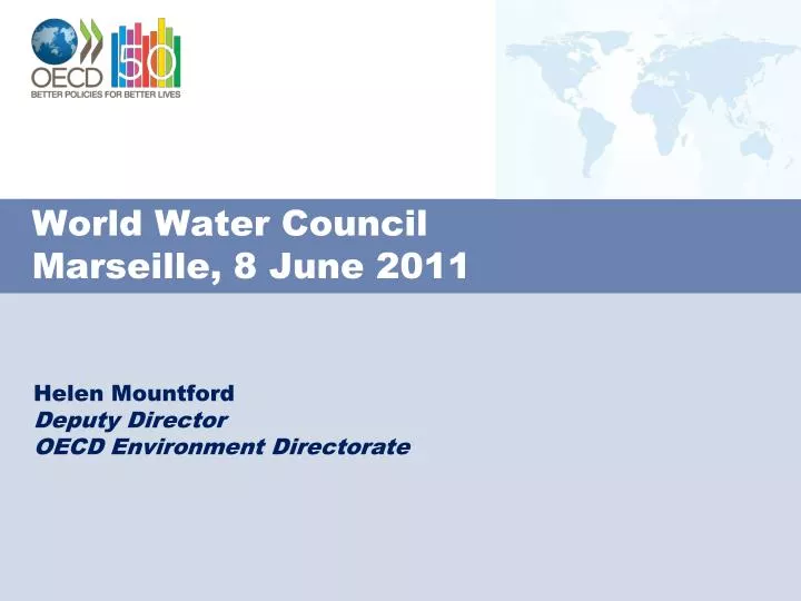 world water council marseille 8 june 2011