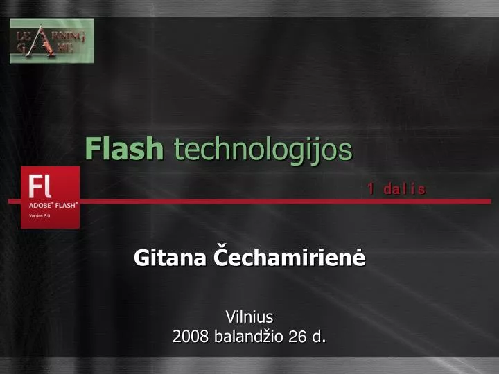 flash technologij os