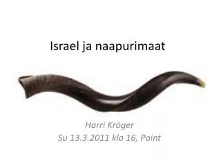 israel ja naapurimaat