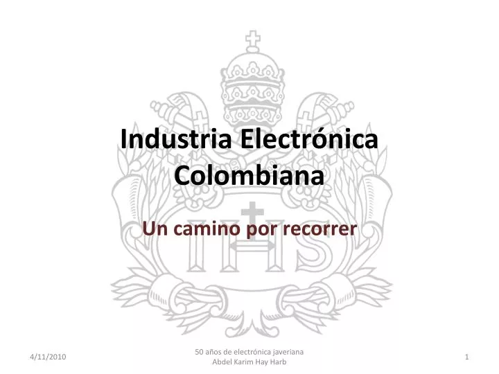 industria electr nica colombiana