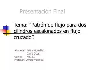 presentaci n final