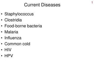 Current Diseases