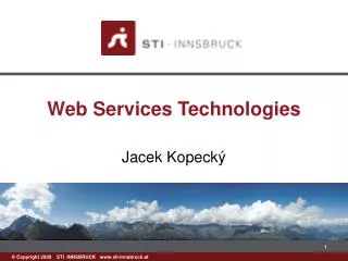 Web Services Technologies