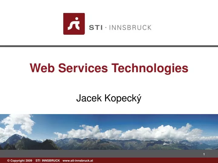 web services technologies