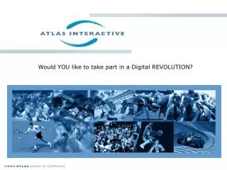 Would YOU like to take part in a Digital REVOLUTION?