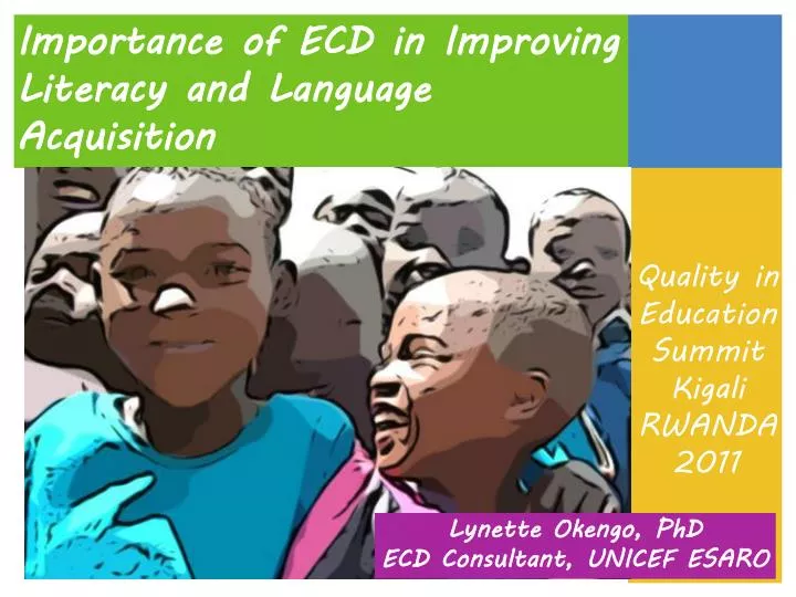 importance of ecd in improving literacy and language acquisition