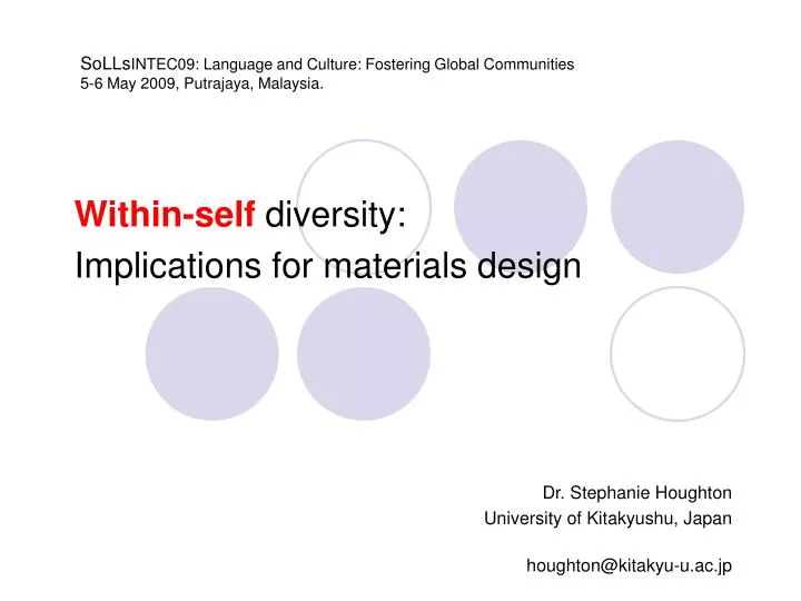 within self diversity implications for materials design