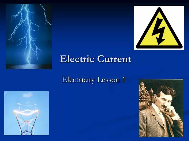 electric current