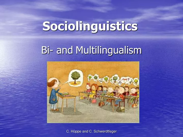 PPT - Sociolinguistics PowerPoint Presentation, Free Download - ID:1056274