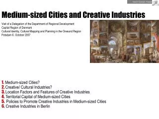 Medium-sized Cities and Creative Industries