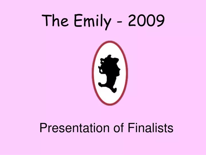 the emily 2009