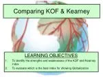 Comparing KOF &amp; Kearney - slide 1
