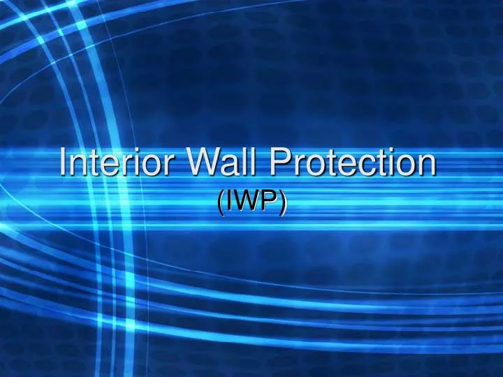interior wall protection