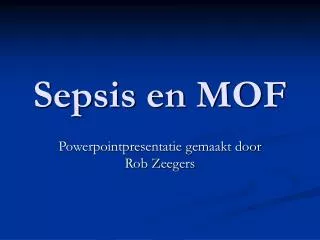 sepsis en mof