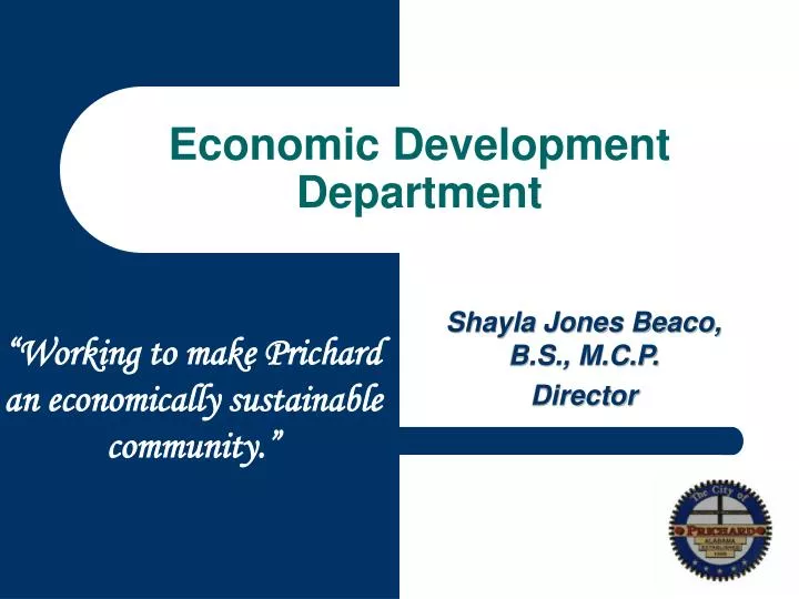 economic development department