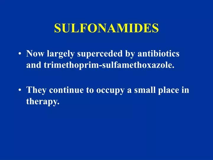 sulfonamides