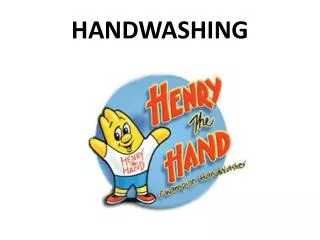 HANDWASHING