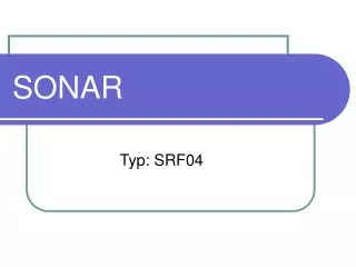 sonar