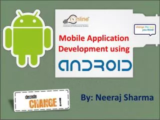 Mobile Application Development using