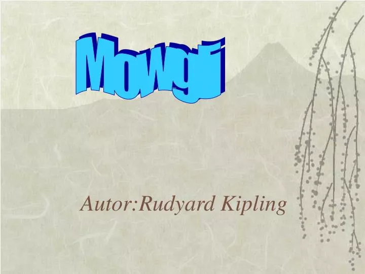 autor rudyard kipling