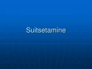 suitsetamine