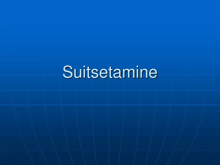 suitsetamine