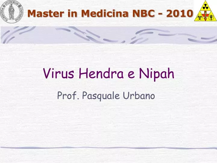 virus hendra e nipah