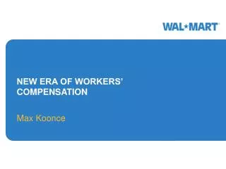 NEW ERA OF WORKERS’ COMPENSATION