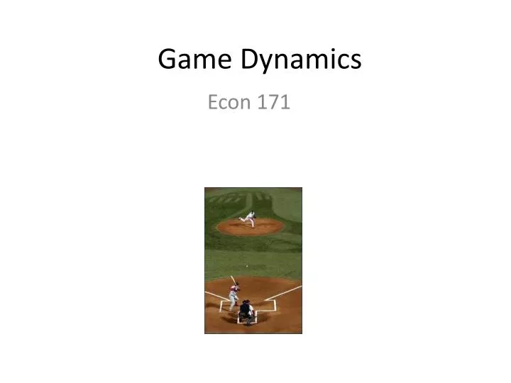 game dynamics