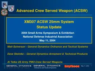 Advanced Crew Served Weapon (ACSW)