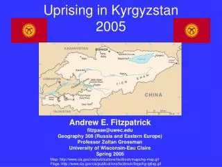 Uprising in Kyrgyzstan 2005