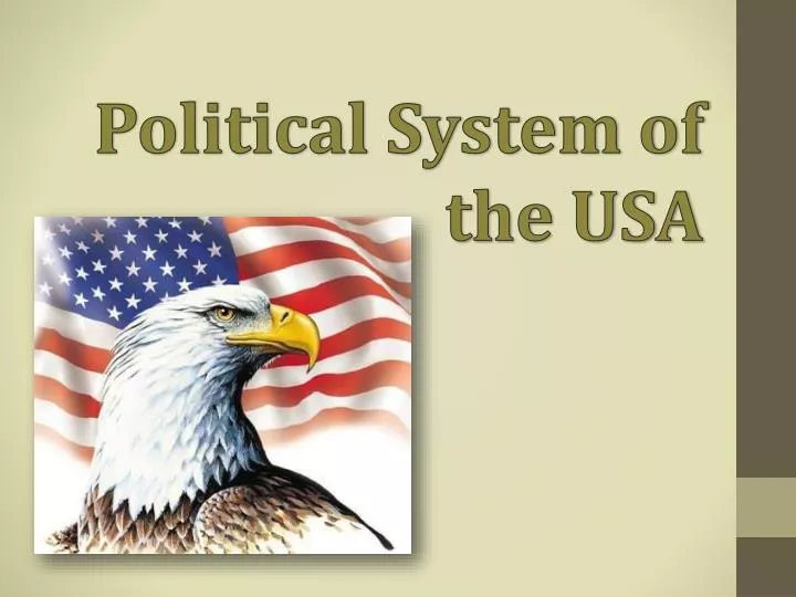 political system of the usa