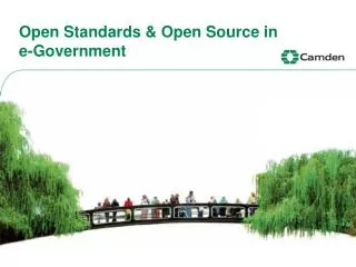 Open Standards &amp; Open Source in e-Government