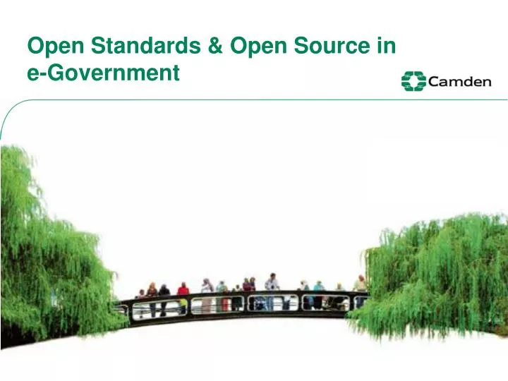open standards open source in e government