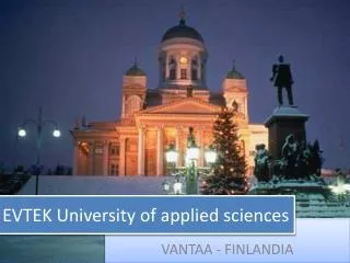 EVTEK University of applied sciences