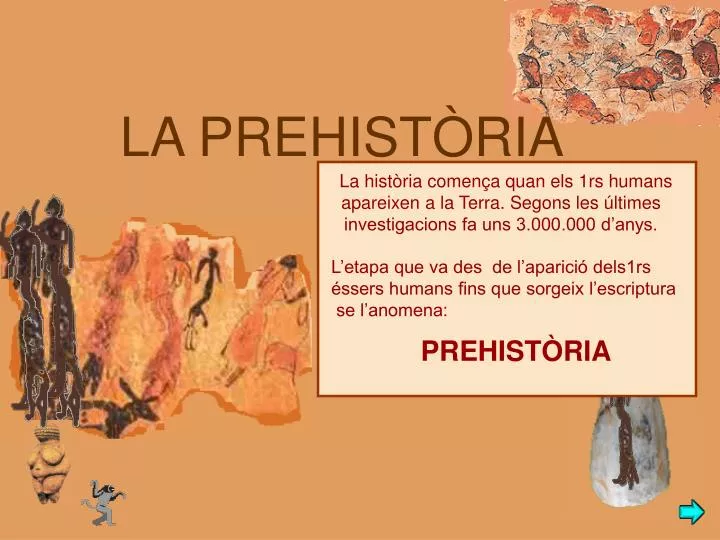 la prehist ria