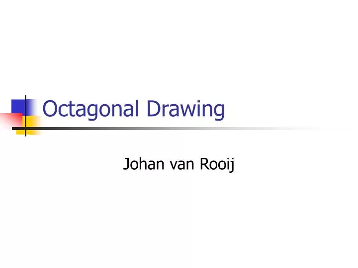 octagonal drawing