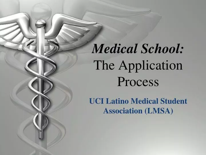 medical school the application process