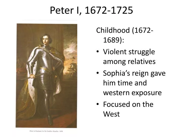 peter i 1672 1725