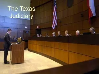 The Texas Judiciary