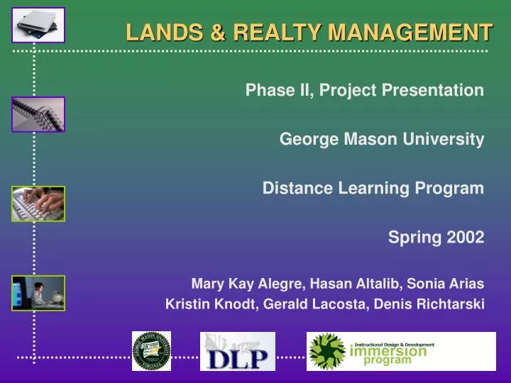 lands realty management