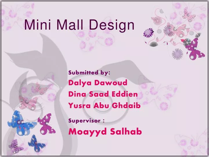 mini mall design