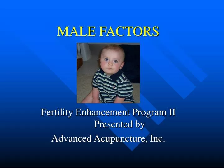 male factors