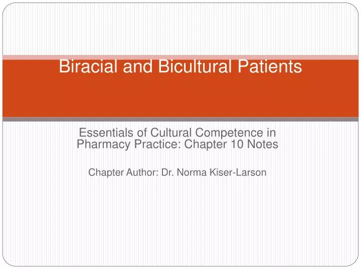 biracial and bicultural patients