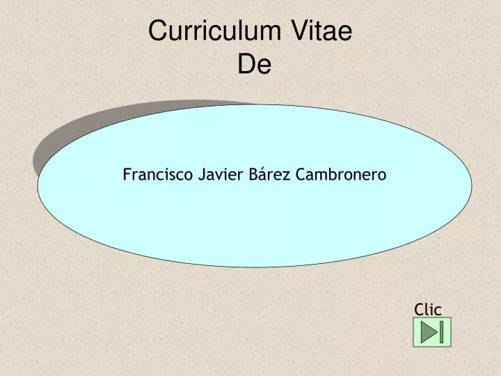 curriculum vitae de